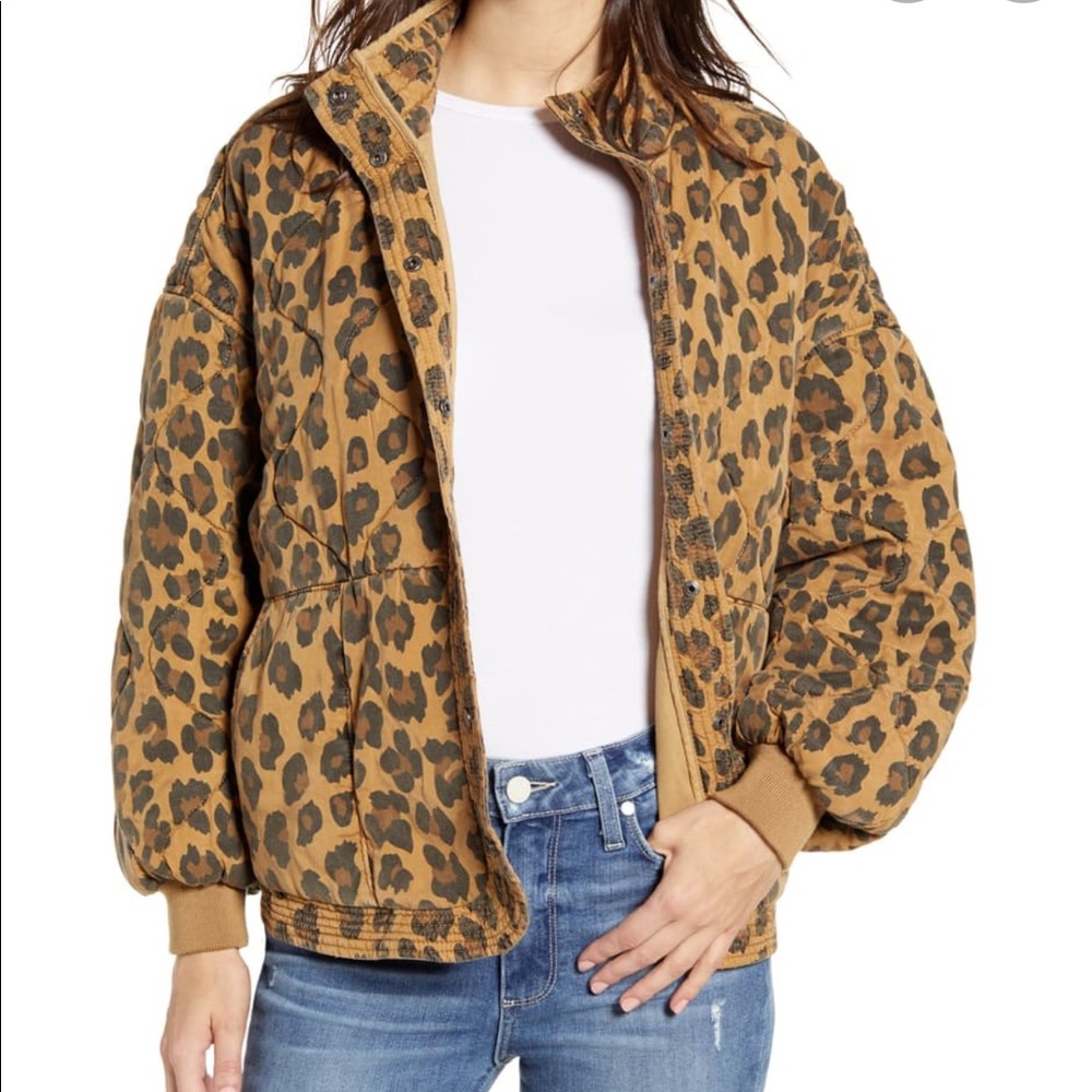Blank nyc leopard print jacket. Never worn.
